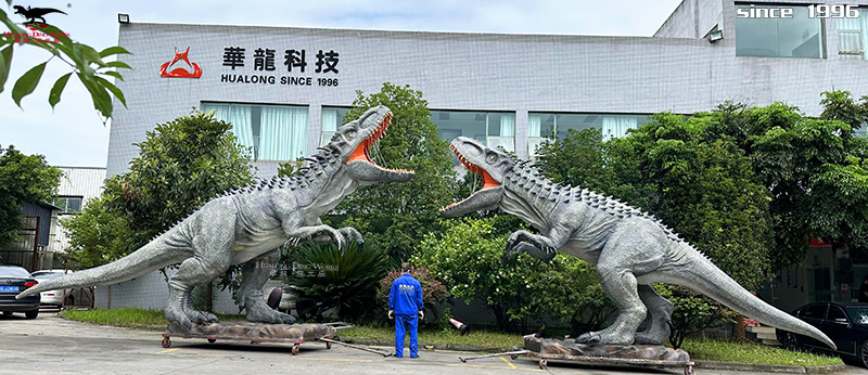 華龍科技  大型仿真恐龍展 互動(dòng)射擊暴虐霸王龍電動(dòng)機(jī)械模型