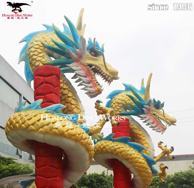 華龍科技 電動機(jī)械大型怪獸西方龍制作